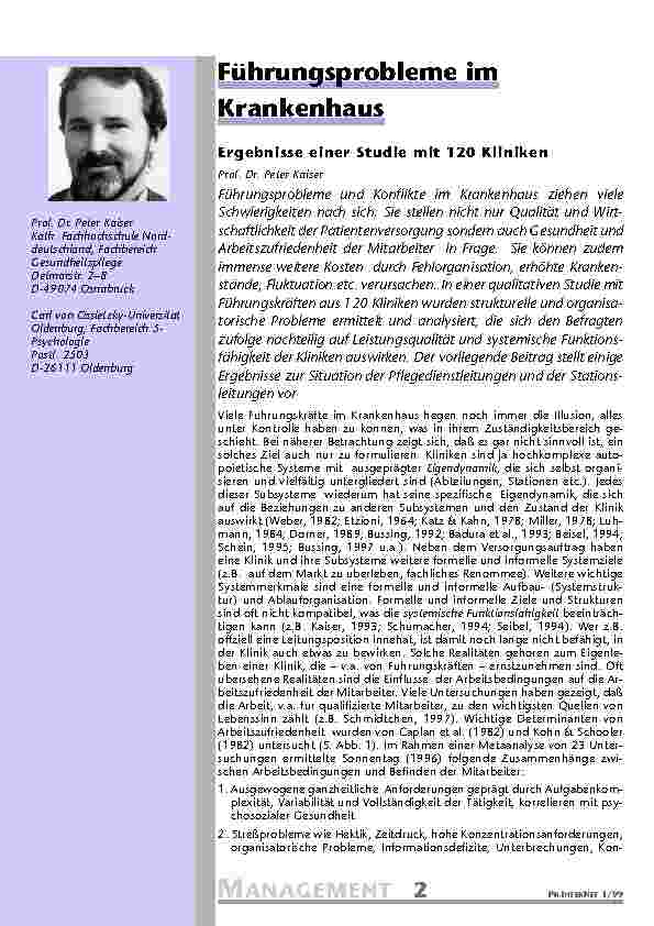 [doc_201105] Führungsprobleme im Krankenhaus