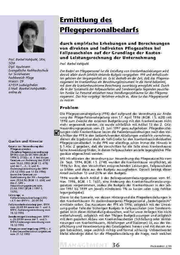 [doc_201097] Ermittlung des Pflegepersonalbedarfs