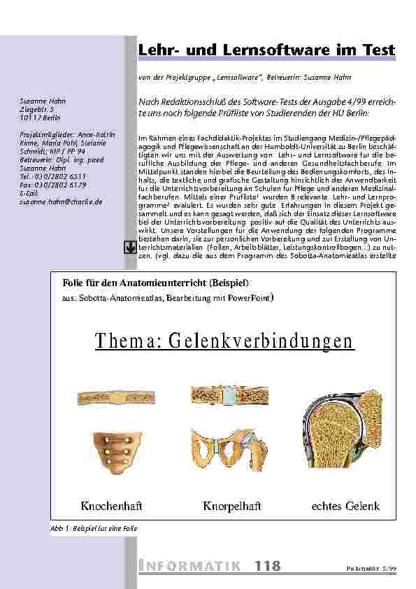 [doc_201064] Lehrund Lernsoftware im Test