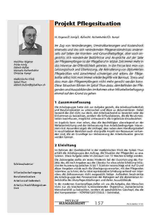 [doc_200892] Projekt Pflegesituation