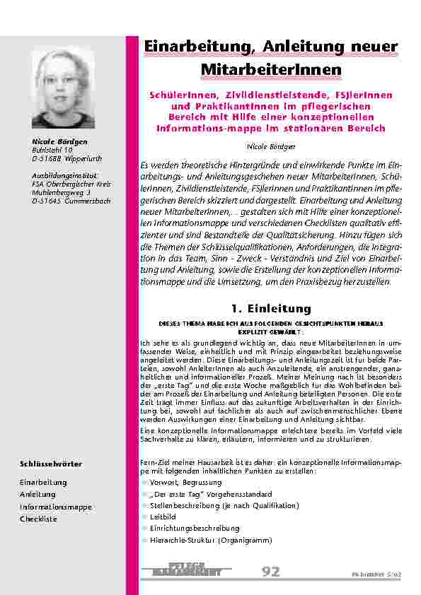 [doc_200831] Einarbeitung, Anleitung neuer MitarbeiterInnen
