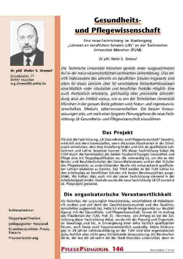 [doc_200819] Gesundheitsund Pflegewissenschaft