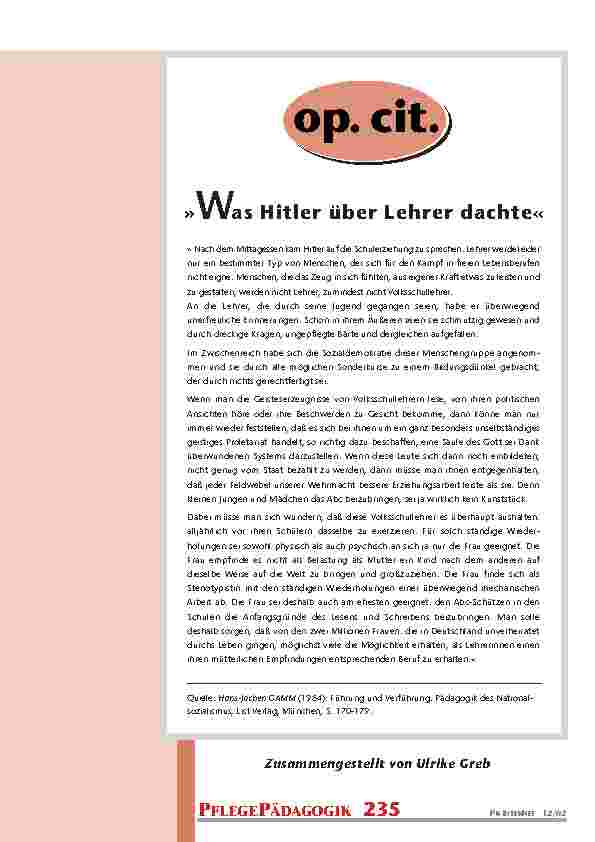 [doc_200781] Selbstpflegekompetenz als Leitidee einer Ausbildung in der Pflege?