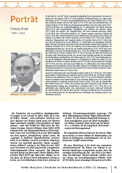 [doc_323741] Porträt Georg Stutz * 1897 – † 1961