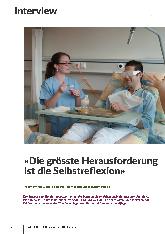 [doc_308709] «Die grösste Herausforderung ist die Selbstreflexion»