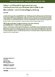 Selbstund Fremdbild hochschulisch und nichthochschulisch qualifizierter Lehrkräfte in der Gesundheitsund Krankenpflegeausbildung