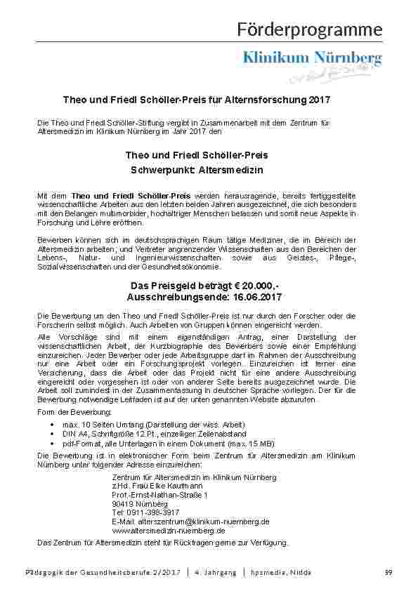 Förderprogramme