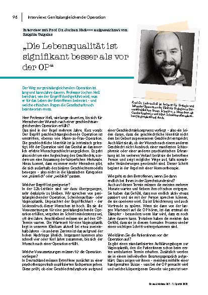 [doc_325187] Die Lebensqualität ist signifikant besser als vor der OP