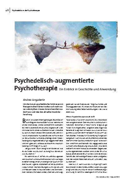 Psychedelisch-augmentierte Psychotherapie: Ein Einblick in Geschichte und Anwendung