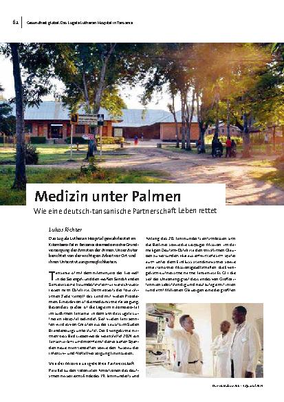 Medizin unter Palmen: Wie eine deutsch-tansanische Partnerschaft Leben rettet