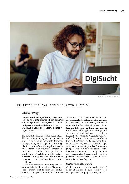 [doc_318287] DigiSucht: Die digitale Revolution in der ambulanten Suchthilfe