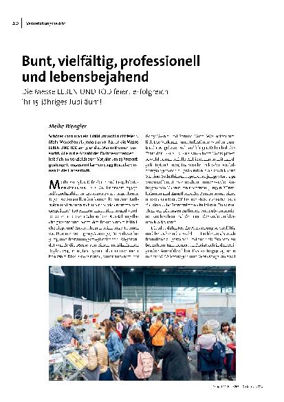 [doc_318271] Bunt, vielfältig, professionell und lebensbejahend