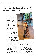 [doc_303948] Tango in der Psychotherapie? Selbstverständlich!
