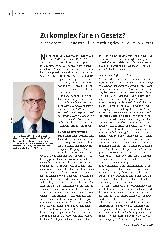 Zu komplex für ein Gesetz? Zum Scheitern der gesetzlichen Regelung des assistierten Suizids