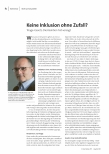 Keine Inklusion ohne Zufall? Triage-Gesetz: Die Koalition hat versagt.