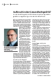 Aufbruch in der Gesundheitspolitik?