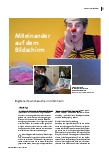 Miteinander auf dem Bildschirm: Digitale Clownsbesuche im Altenheim.