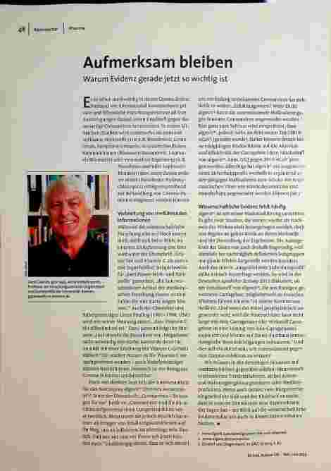 [doc_196404] Aufmerksam bleiben: Warum Evidenz gerade jetzt so wichtig ist