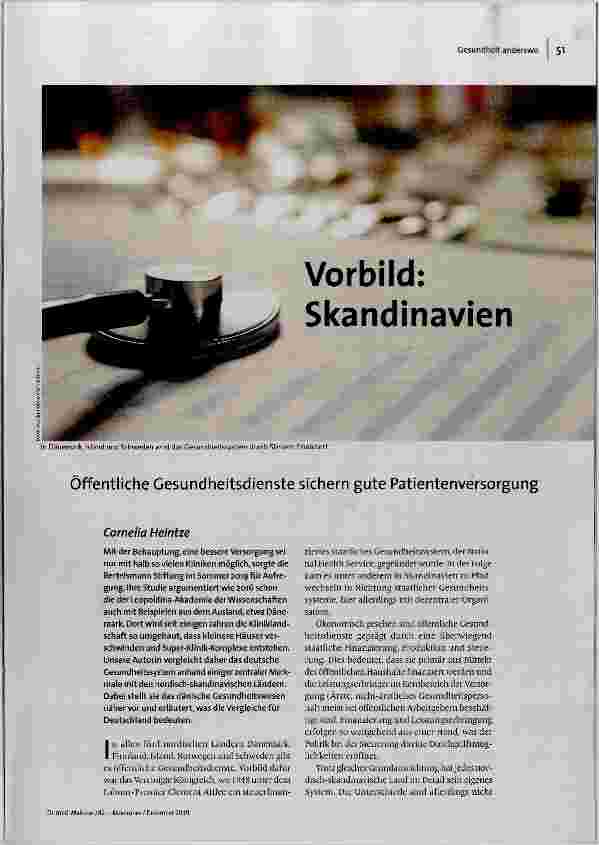 Vorbild: Skandinavien