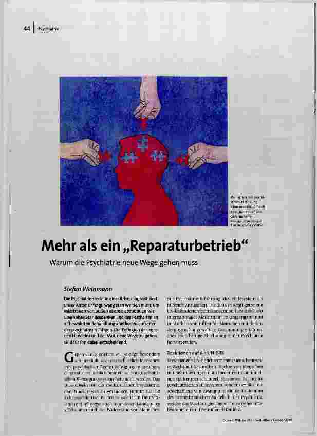 [doc_191505] Mehr als ein „Reparaturbetrieb