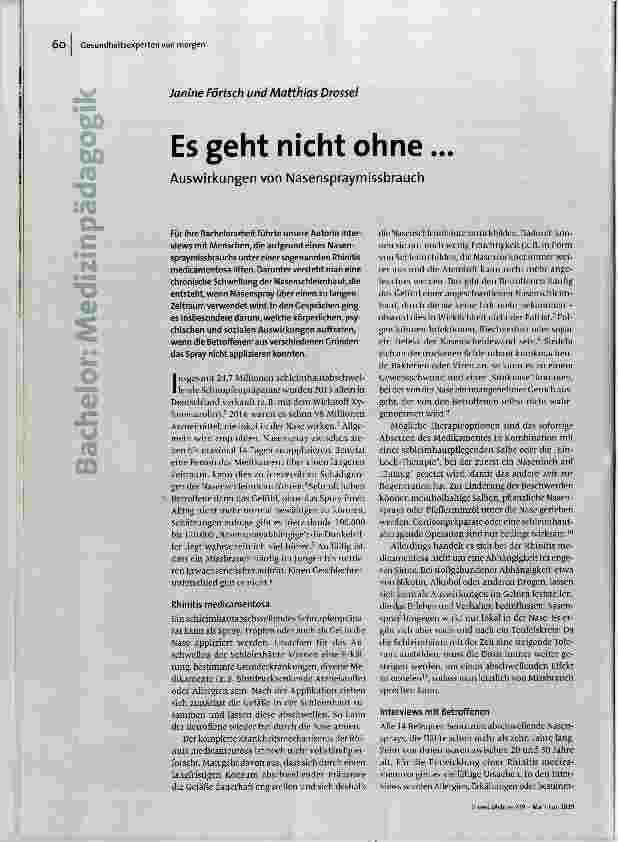 [doc_189576] Es geht nicht ohne...