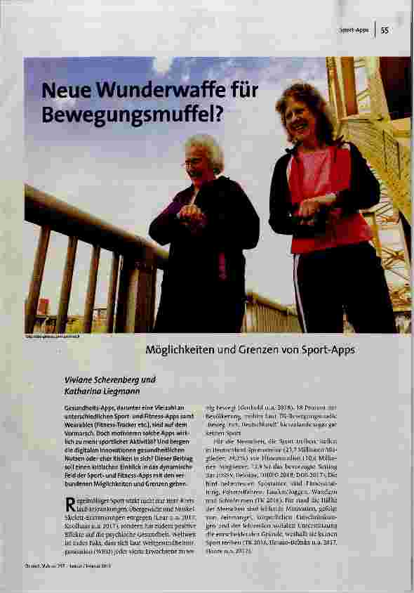 [doc_187295] Neue Wunderwaffe für Bewegungsmuffel?