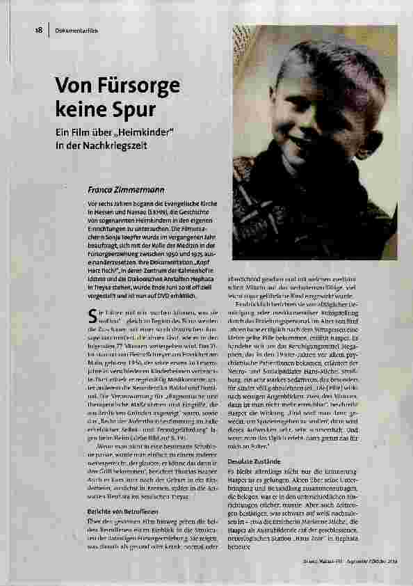 [doc_185070] Von Fürsorge keine Spur