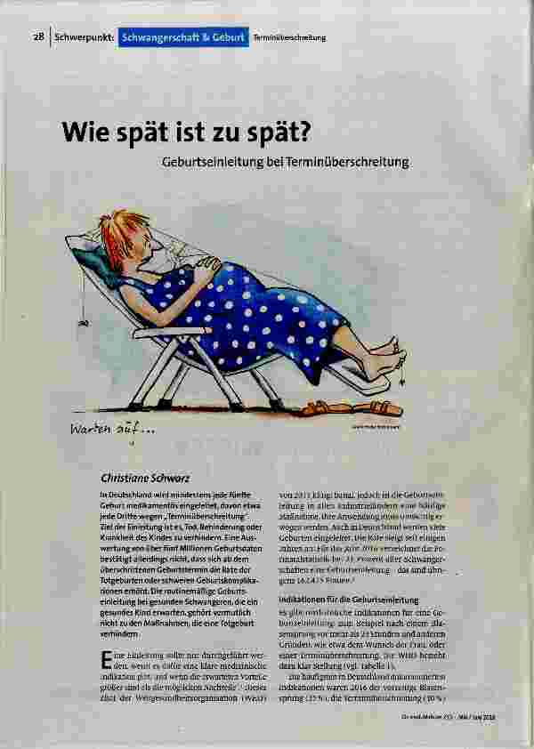 [doc_183236] Wie spät ist zu spät?