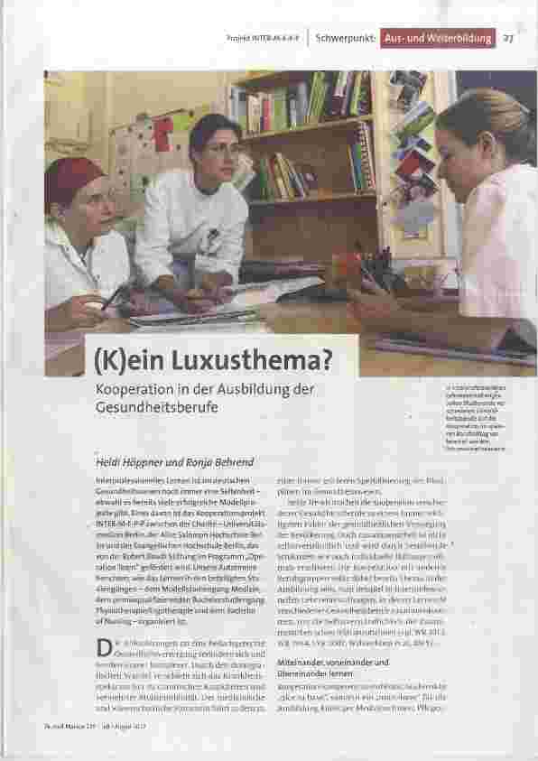 [doc_177352] (K)ein Luxusthema?