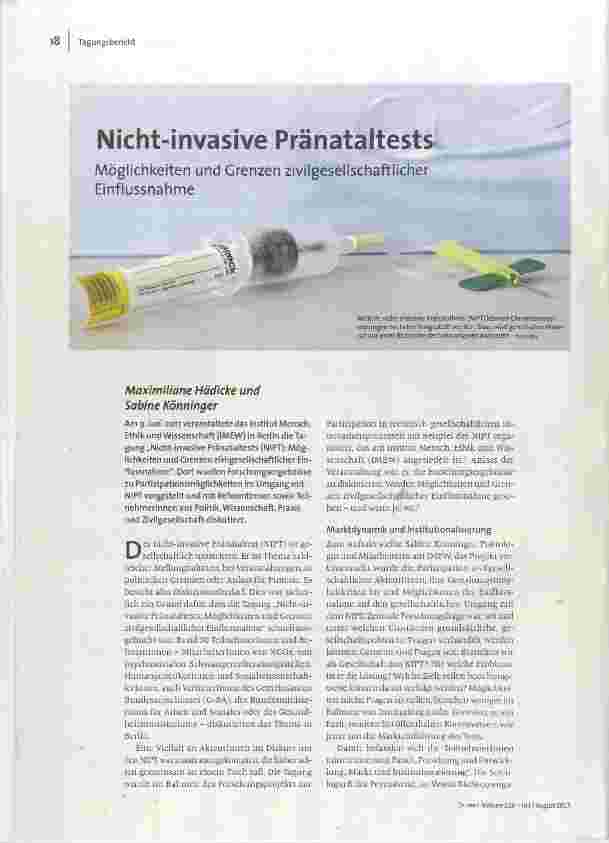 [doc_177349] Nicht-invasive Pränataltests