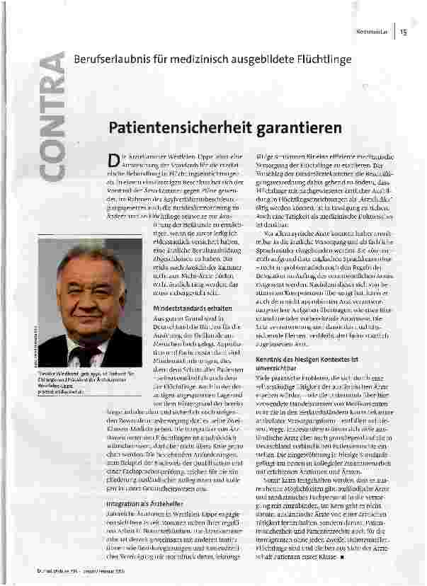 [doc_164286] Patientensicherheit garantieren