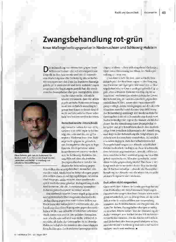 [doc_160287] Zwangsbehandlung rot-grün