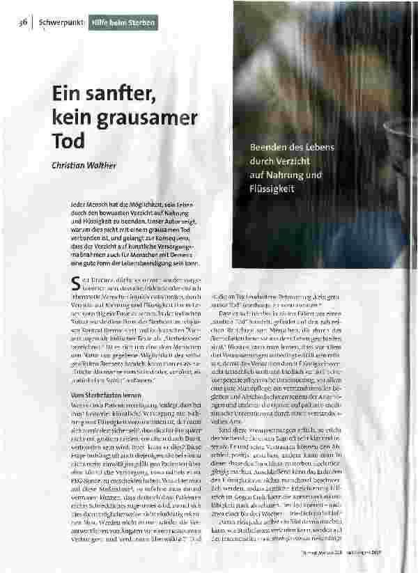 [doc_151333] Ein sanfter, kein grausamer Tod
