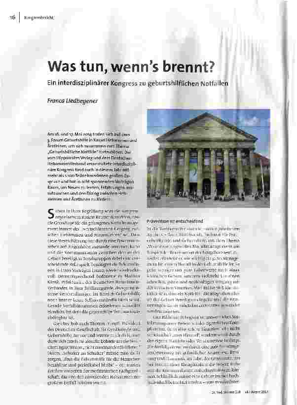 [doc_151327] Was tun, wenn es brennt?