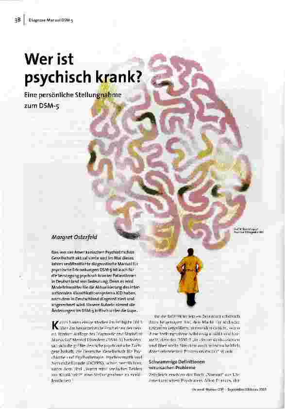 [doc_145000] Wer ist psychisch krank?
