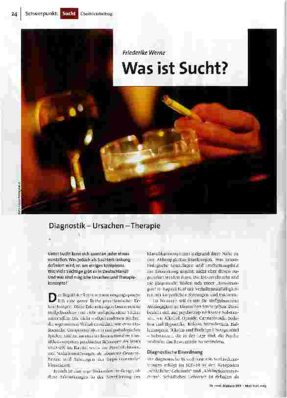 Was ist Sucht?