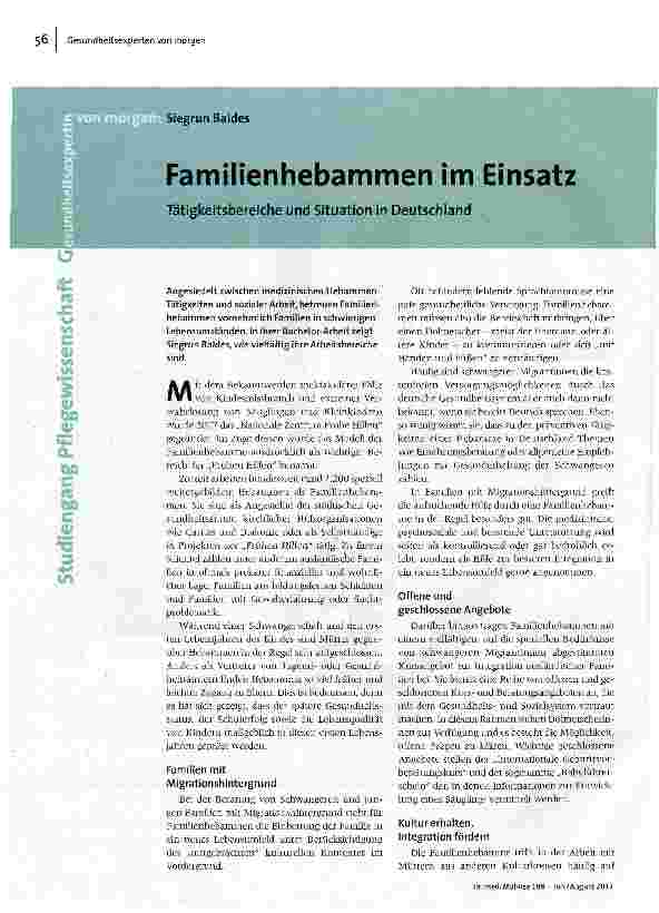 [doc_135454] Familienhebammen im Einsatz