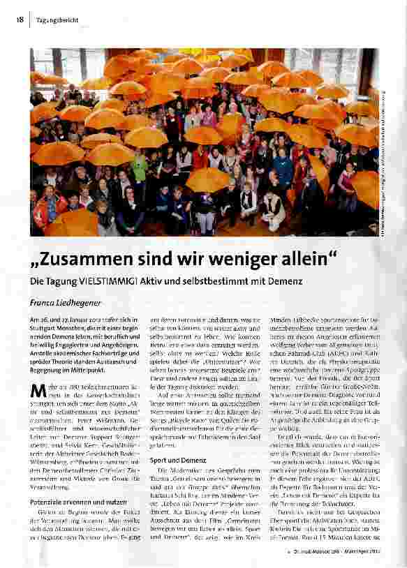 [doc_132182] „Zusammen sind wir weniger allein