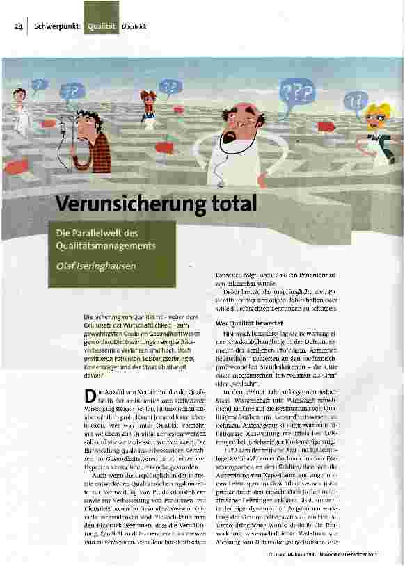 Verunsicherung total