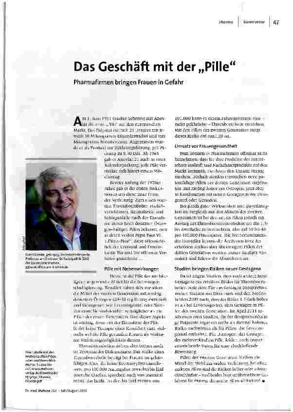 [doc_126645] Das Geschäft mit der „Pille