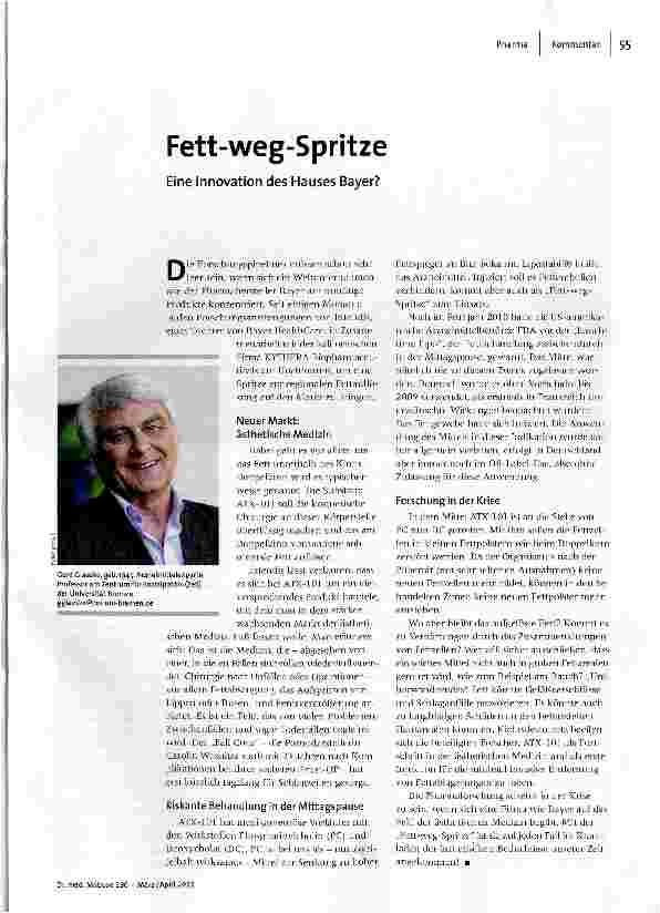 [doc_123563] Fett-weg-SpritzeEine Innovation des Hauses Bayer?