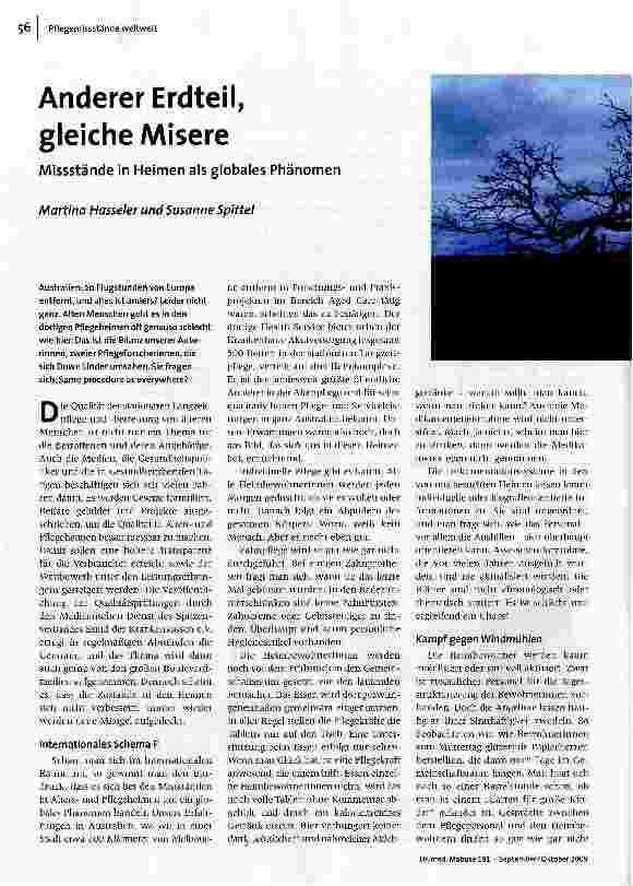 [doc_112149] Anderer Erdteil, gleiche Misere