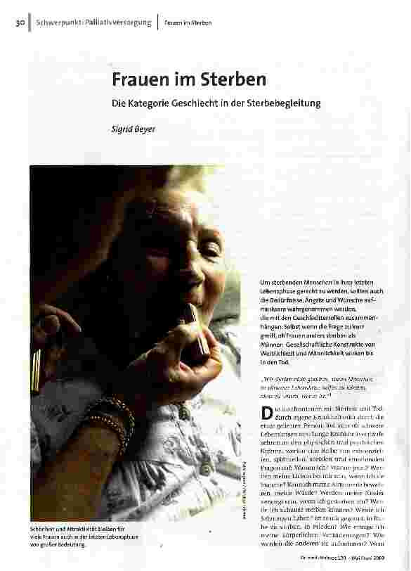 [doc_110431] Frauen im SterbenDie Kategorie Geschlecht in der Sterbebegleitung