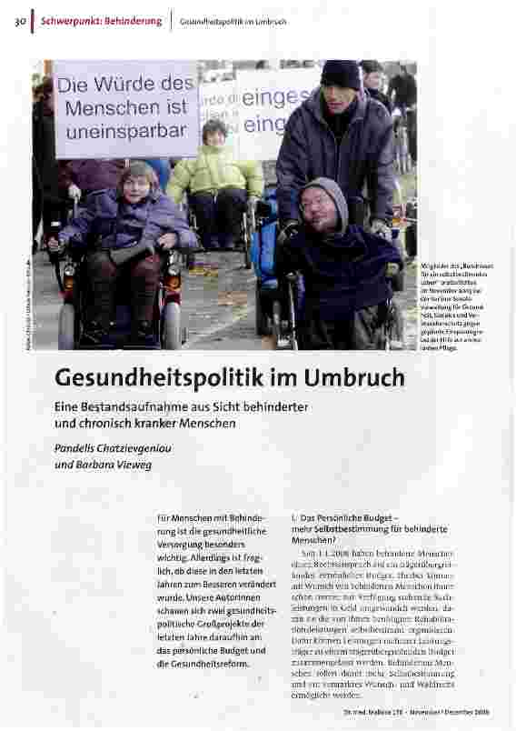 [doc_106516] Gesundheitspolitik im Umbruch