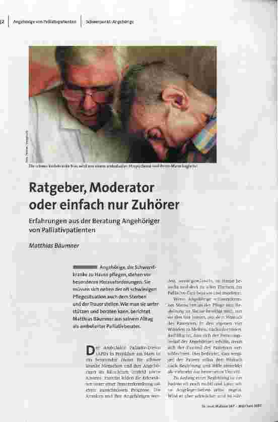 [doc_97996] Ratgeber, Moderator oder einfach nur Zuhörer