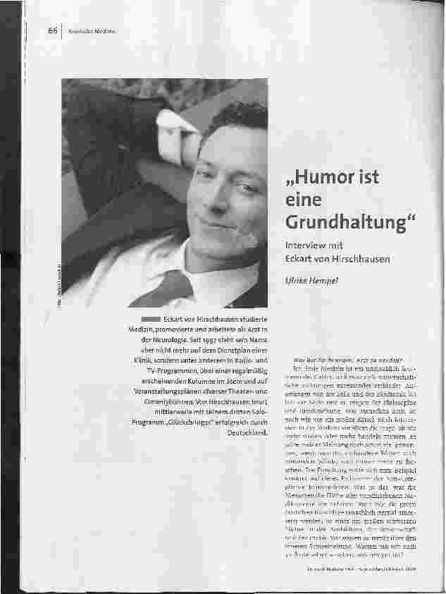 [doc_93972] Humorist ist eine Grundhaltung