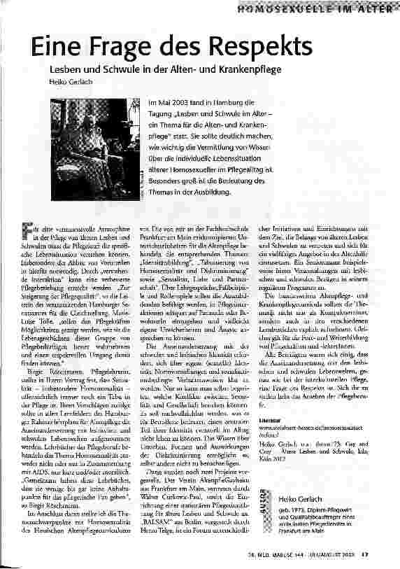 [doc_68535] Eine Frage des Respekts