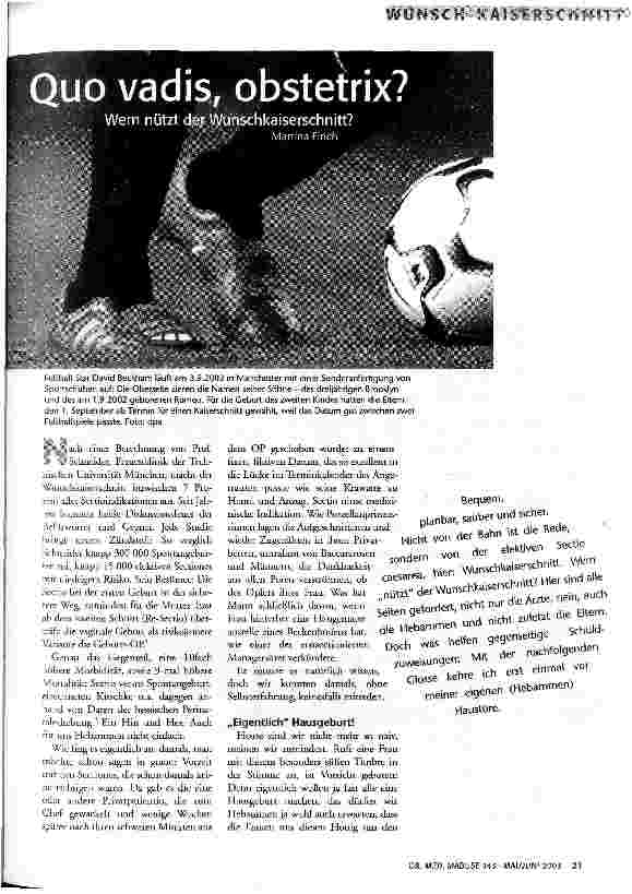 [doc_67277] Quo vadis, obstetrix?