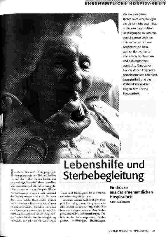 [doc_67274] Lebenshilfe und Sterbebegleitung