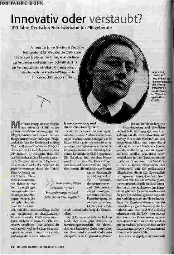 [doc_66721] Innovativ oder verstaubt?